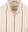 No Excess Short Sleeve Overhemd Linnen Ecru Product / Detail