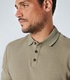 No Excess Polo Army Green Model / Detail