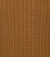 No Excess sweter z dzianiny z mieszanki wełny brązowy Product / Detail