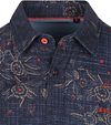 NZA Chemise Gunner Print Marine Product / Detail