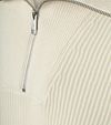 Marc O'Polo Half Zip Trui Ecru Product / Detail