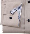 Olymp Chemise Luxor Beige Structure  Model / Detail