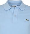 Polo Lacoste en piqué bleu clair Product / Detail