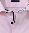 Olymp Luxor Shirt Structure Pink Model / Detail