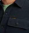 PME Legend Overshirt Waffle Navy Model / Detail