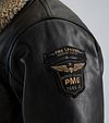 PME Legend jakke Hudson Buff læder sort Model / Detail