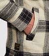 PME Legend Overshirt Heavy Yarn Ruiten Ecru Model / Detail