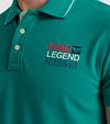 PME Legend Piké Polotröja med Logo Grön Model / Detail