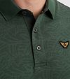 PME Legend Poloshirt Jacquard Jersey Olivengrøn Model / Detail