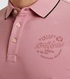 PME Legend Poloshirt Piqu&eacute; Logo Pink Model / Detail
