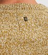 PME Legend Sweater i Uldblanding i Melange Gul Model / Detail