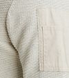 PME Legend Vest Cargo Knitted Ecru Model / Detail