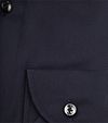 Profuomo Twill Hemd Navy Extra Lange Ärmel Product / Detail