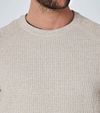 Pullover in maglia No Excess beige Model / Detail