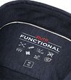 Pure Kurzarmhemd The Functional Shirt Navy Product / Detail