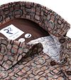 R2 Chemise Impression Marron Product / Detail