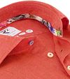 R2 Linne Skjorta Orange Product / Detail