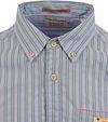 Scotch and Soda Hemd Streep Lichtblauw Product / Detail