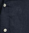 Scotch and Soda Lniana koszula Mao granatowa Product / Detail