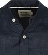 Scotch and Soda Linen Mao Shirt Navy Product / Detail