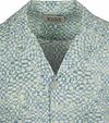 Scotch and Soda Shortsleeve Overhemd Print Lichtgroen Product / Detail
