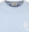 Scotch and Soda Sweatshirt med broderi i lysblå Product / Detail