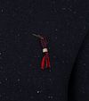 Scotch and Soda sweter z mieszanki wełny, melanżowy, ciemnogranatowy Product / Detail