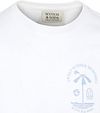 Scotch And Soda T-Shirt z logo w kolorze białym Product / Detail