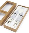 Suitable Suspenders Silver Verpakking