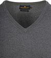 Steppin' Out Pullover Cotton Cashmere V-Ausschnitt Anthrazit Melange Product / Detail