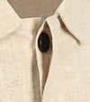 Sobrecamisa de mezcla de lino Profuomo en beige Product / Detail
