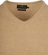 Steppin' Out jersey de merino con cuello en V beige Product / Detail