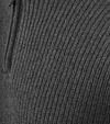 Maglione Half Zip in lana d’agnello Steppin' Out antracite Product / Detail