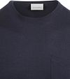 Suitable T-Shirt de punto con bolsillo Compact Navy Product / Detail