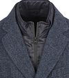 Suitable Coat Wol Twill Donkerblauw Product / Detail