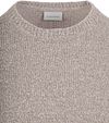 Suitable Pullover Boiled Wool Taupe Product / Detail