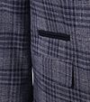 Suitable marynarka Heleen w kratę granatowa Product / Detail