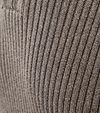 Suitable Mou Half Zip sweter w kolorze taupe Product / Detail