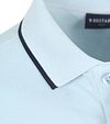 Suitable Respect Polo Tipped Ljusblå Product / Detail