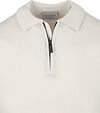 Suitable Stickad Polo med Halv Dragkedja Beige Product / Detail