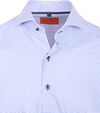 Suitable Twill Hemd Print Lichtblauw Product / Detail