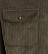 Suitable Overshirt Corduroy Donkergroen Product / Detail