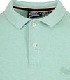 Superdry Piqué Poloshirt Melange Hellgrün Product / Detail