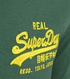 Superdry T-shirt med en afslappet stil i grøn Product / Detail