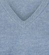 Steppin' Out Women Pullover V-Neck Lambswool Light Blue Product / Detail