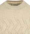 Sweter No Excess z żakardowym wzorem ecru Product / Detail