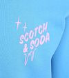 Sweter Scotch and Soda z nadrukiem w kolorze niebieskim Product / Detail