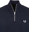 Sweter z półzamkiem Fred Perry w kolorze granatowym Product / Detail