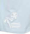 T-Shirt Scotch And Soda Slub z haftem w kolorze niebieskim Product / Detail