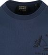 T-Shirt Scotch And Soda w kolorze granatowym z nadrukiem Product / Detail